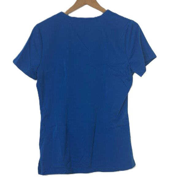 Royal Blue Soulful Scrubs Top Size Small - Picture 5 of 6